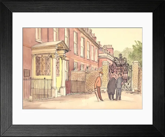 Framed Print : State apartments, Kensington Palace, London, c1950. Creator: Shirley Markham Framed Print : State apartments, Kensington Palace, London, c1950. Creator: Shirley Markham