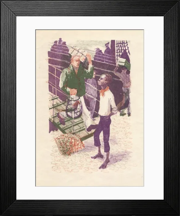 Framed Print : Two sailors, 1952. Creator: Shirley Markham Framed Print : Two sailors, 1952. Creator: Shirley Markham