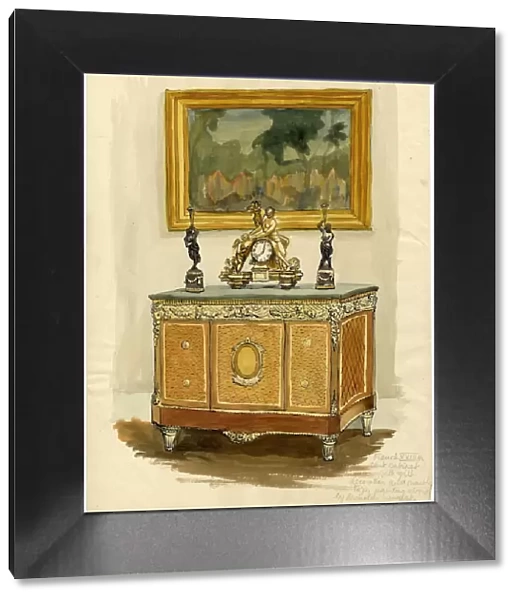 French XVIIIth century cabinet, c1950. Creator: Shirley Markham
