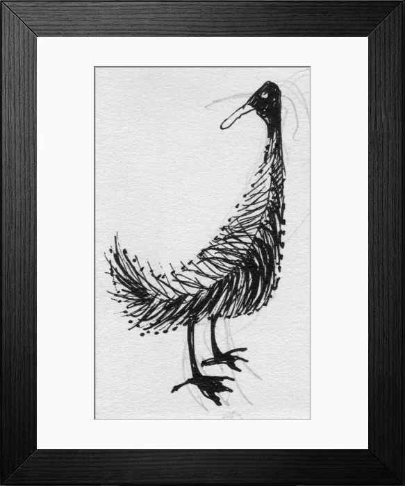 Framed Print : Bird, c1950. Creator: Shirley Markham Framed Print : Bird, c1950. Creator: Shirley Markham