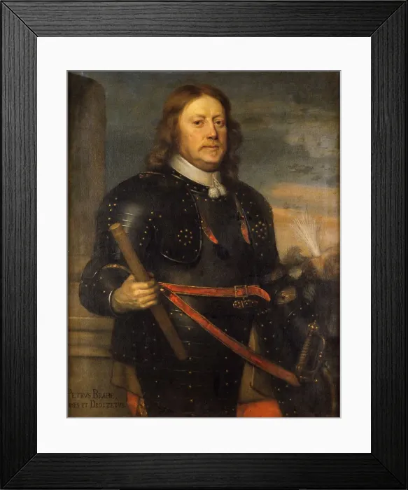 Framed Print : Portrait of Count Per Brahe the Younger (1602-1680), c1650 Framed Print : Portrait of Count Per Brahe the Younger (1602-1680), c1650