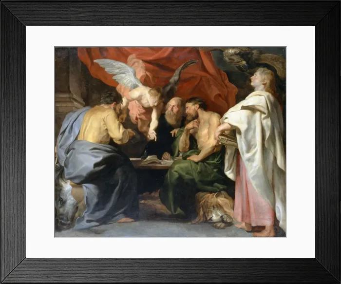 Framed Print : The Four Evangelists, 1614