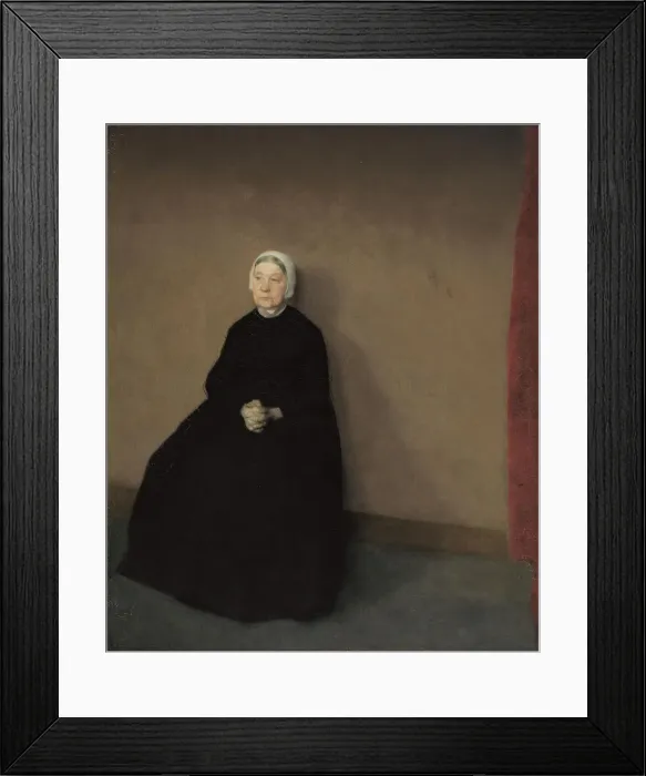 Framed Print : An old woman, 1886 Framed Print : An old woman, 1886