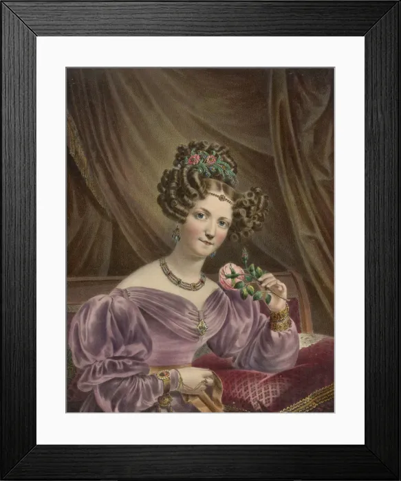 Framed Print : Portrait of the ballet dancer Madame Montessu, 1840s Framed Print : Portrait of the ballet dancer Madame Montessu, 1840s