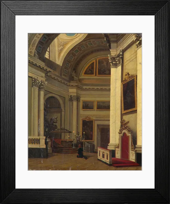 Framed Print : Last Minutes of Emperor Alexander Is Stay in St Petersburg on 1 September 1825, after 1825 Framed Print : Last Minutes of Emperor Alexander Is Stay in St Petersburg on 1 September 1825, after 1825
