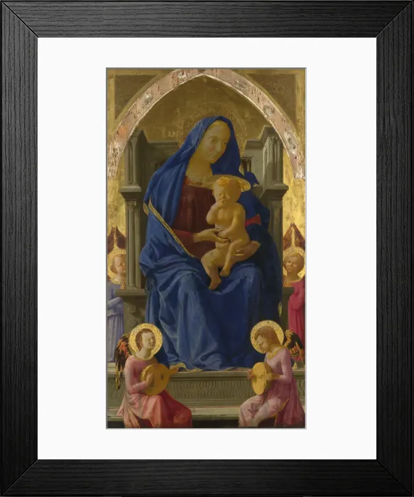 Framed Print : Virgin and child. From the Altarpiece for the Santa Maria del Carmine in Pisa, 1426 Framed Print : Virgin and child. From the Altarpiece for the Santa Maria del Carmine in Pisa, 1426