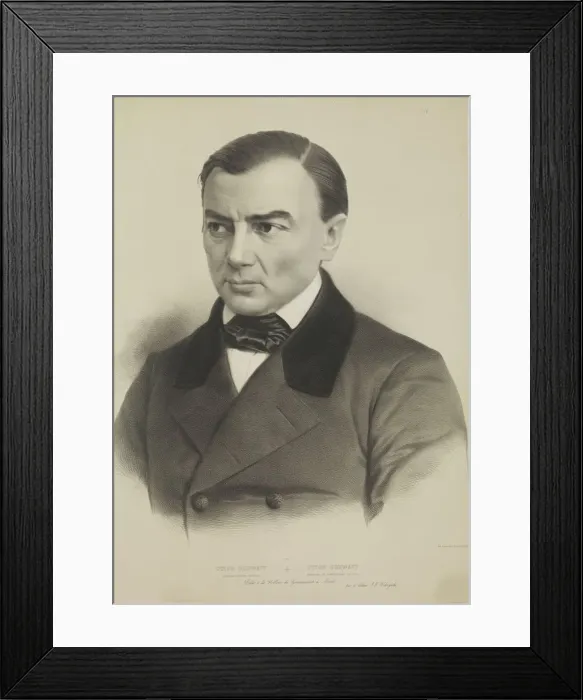 Framed Print : Portrait of Otton Horwatt (1809-1894), marshal of nobility of Minsk Governorate, 1847 Framed Print : Portrait of Otton Horwatt (1809-1894), marshal of nobility of Minsk Governorate, 1847