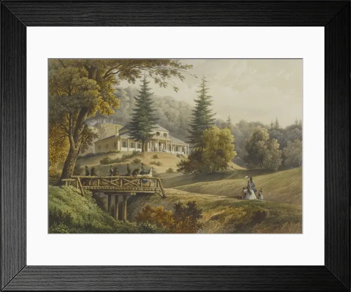 Framed Print : Rybiszki near Vilnius, 1847-1852 Framed Print : Rybiszki near Vilnius, 1847-1852