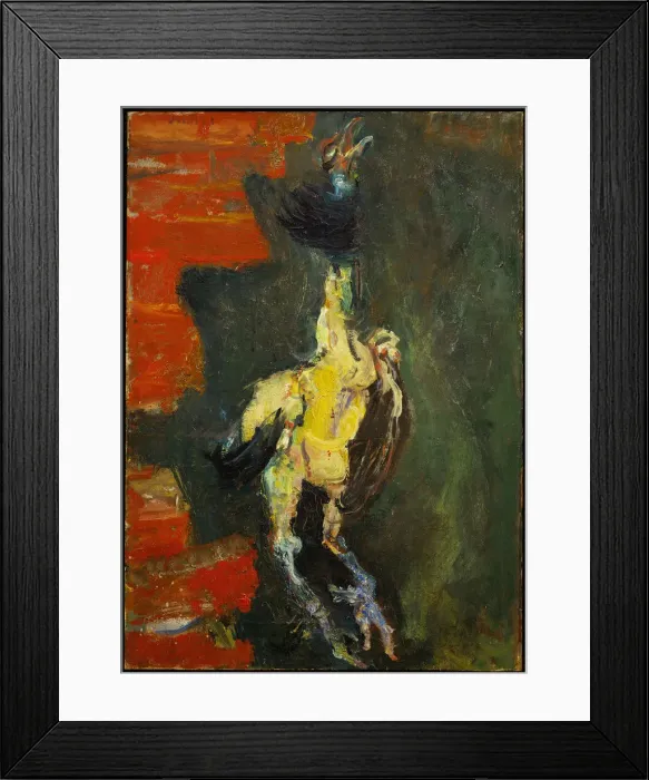 Framed Print : Chicken Hung Before a Brick Wall (Le Poulet pendu devant un mur de briques), 1925 Framed Print : Chicken Hung Before a Brick Wall (Le Poulet pendu devant un mur de briques), 1925