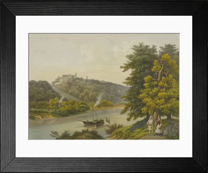 Framed Print : Raudondvaris west of Kaunas, 1847 Framed Print : Raudondvaris west of Kaunas, 1847