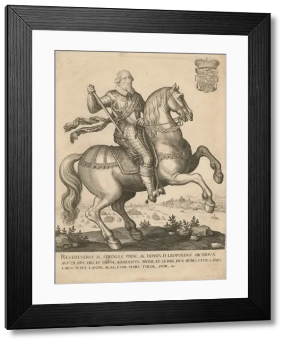 Framed Print : Portrait of Leopold V, Archduke of Austria (1586-1632), 1630 Framed Print : Portrait of Leopold V, Archduke of Austria (1586-1632), 1630