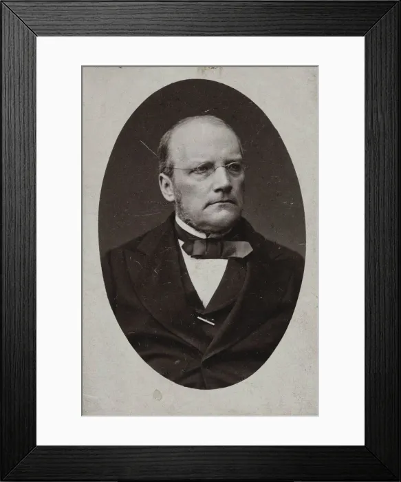 Framed Print : Portrait of the composer Stanislaw Moniuszko (1819-1872) Framed Print : Portrait of the composer Stanislaw Moniuszko (1819-1872)