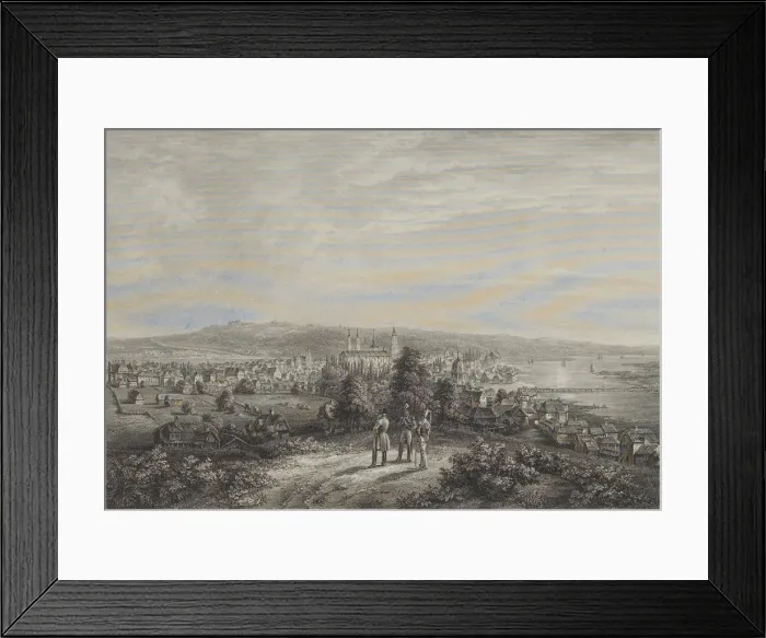 Framed Print : Kovno (Kaunas), c1850 Framed Print : Kovno (Kaunas), c1850
