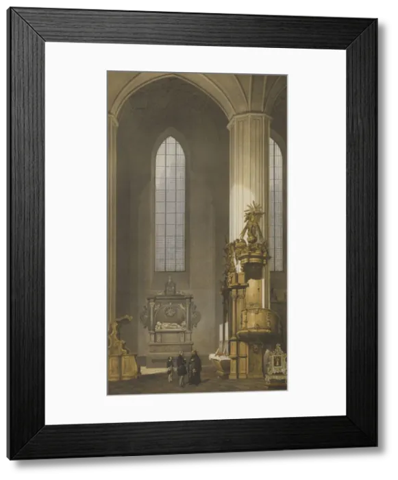 Framed Print : Tombstone for Stanislaw Radziwill in the Church of St Framed Print : Tombstone for Stanislaw Radziwill in the Church of St