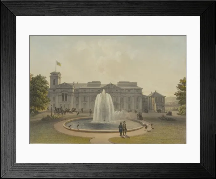 Framed Print : Verkiai Palace, 1847-1852 Framed Print : Verkiai Palace, 1847-1852
