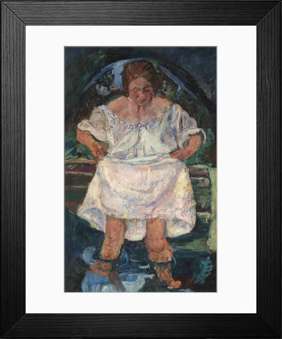 Framed Print : La femme entrant dans l eau (Woman Entering the Water), ca 1931 Framed Print : La femme entrant dans l eau (Woman Entering the Water), ca 1931