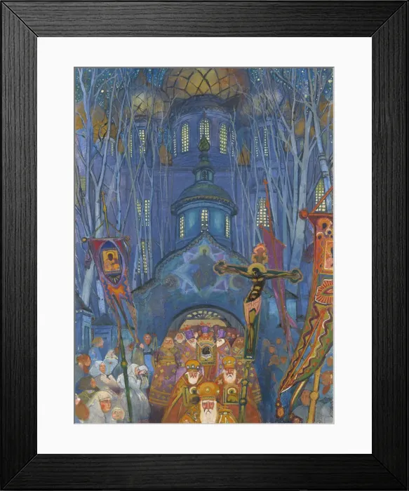 Framed Print : Easter Night Framed Print : Easter Night