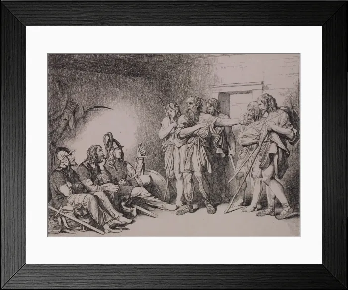 Framed Print : The Invitation of the Varangians, 1832 Framed Print : The Invitation of the Varangians, 1832