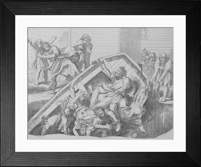 Framed Print : Olgas avenge to the Drevlians, 1832 Framed Print : Olgas avenge to the Drevlians, 1832