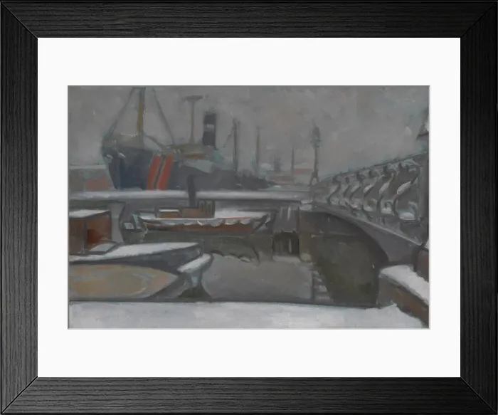 Framed Print : Winter in St Petersburg, 1907-1909 Framed Print : Winter in St Petersburg, 1907-1909
