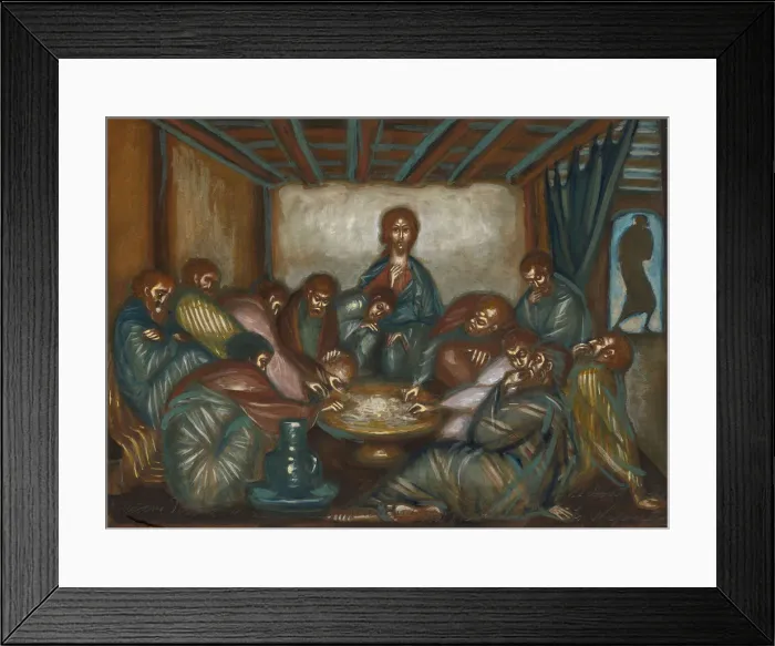 Framed Print : The Last Supper Framed Print : The Last Supper