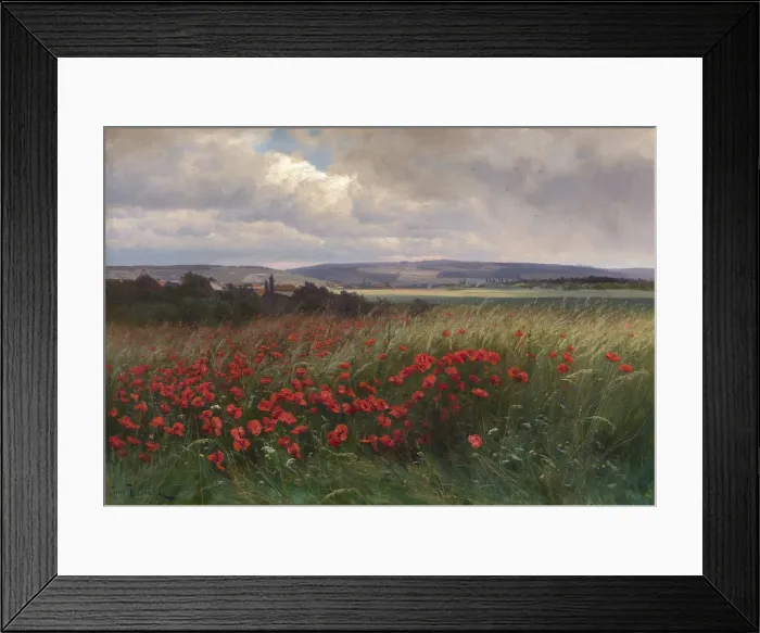 Framed Print : Poppies, 1909 Framed Print : Poppies, 1909