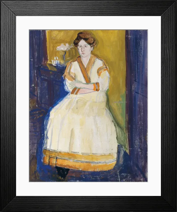 Framed Print : Mathilde Schonberg, 1907 Framed Print : Mathilde Schonberg, 1907