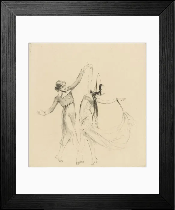 Framed Print : Anna Pavlova dancing a Gavotte, 1922 Framed Print : Anna Pavlova dancing a Gavotte, 1922