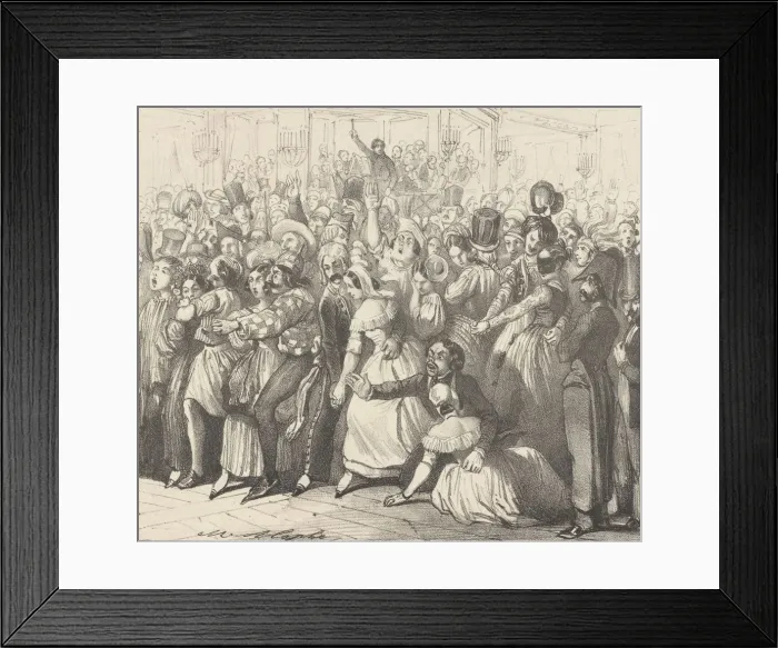Framed Print : The Galop, 1838 Framed Print : The Galop, 1838