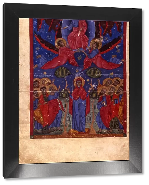 The Resurrection (Manuscript illumination from the Matenadaran Gospel), 1356