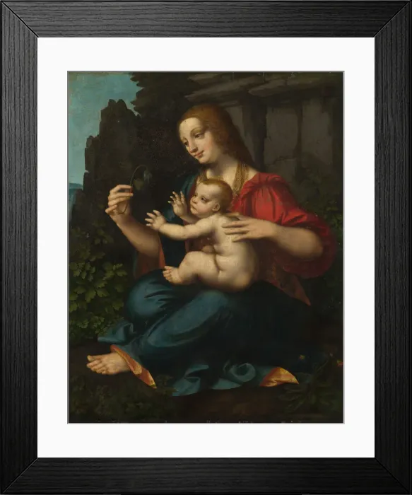 Framed Print : The Virgin and Child, c1520 Framed Print : The Virgin and Child, c1520