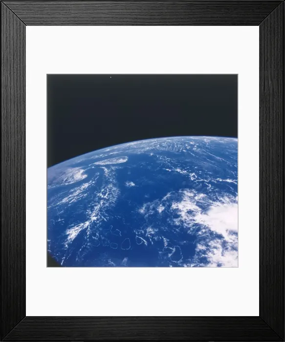 Framed Print : Earth from space - the Indian Ocean, c1980s. Creator: NASA Framed Print : Earth from space - the Indian Ocean, c1980s. Creator: NASA