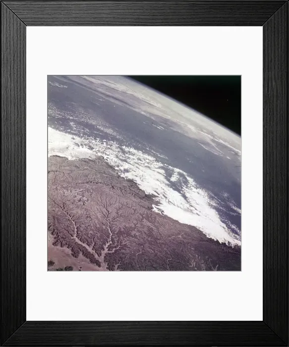 Framed Print : Earth from space - the Sudan, c1980s. Creator: NASA Framed Print : Earth from space - the Sudan, c1980s. Creator: NASA