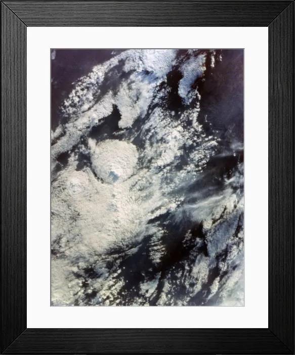 Framed Print : Earth from space - clouds over Mexico and Guatemala, second Space Shuttle flight, 1981 Framed Print : Earth from space - clouds over Mexico and Guatemala, second Space Shuttle flight, 1981