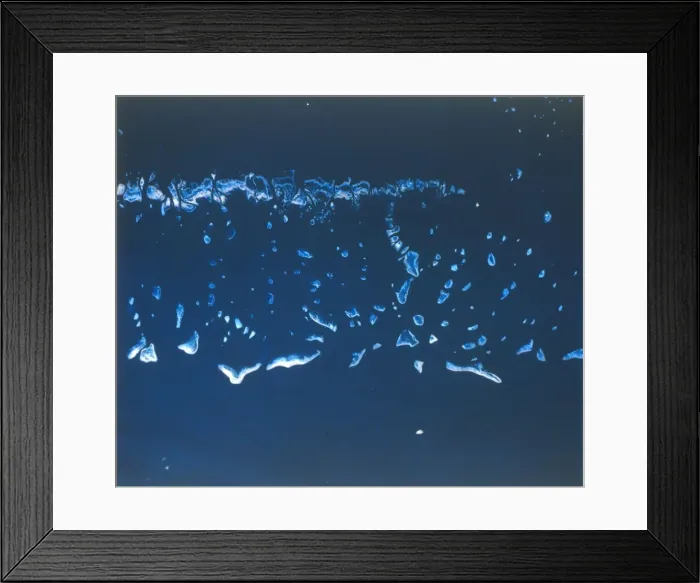 Framed Print : Earth from space - the Great Barrier Reef, Australia, seen from the Space Shuttle, 1983 Framed Print : Earth from space - the Great Barrier Reef, Australia, seen from the Space Shuttle, 1983