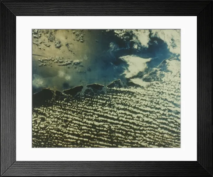 Framed Print : Earth from space - east coast of the USA, c1980s. Creator: NASA Framed Print : Earth from space - east coast of the USA, c1980s. Creator: NASA