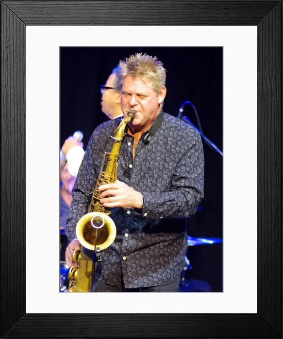 Framed Print : Derek Nash, Hawth, Crawley, West Sussex, 5 Oct 2018. Creator: Brian O Connor Framed Print : Derek Nash, Hawth, Crawley, West Sussex, 5 Oct 2018. Creator: Brian O Connor