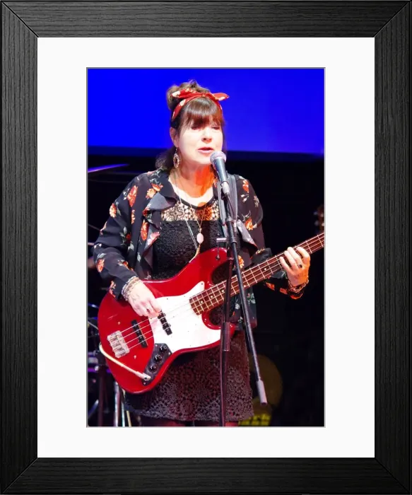 Framed Print : Fran McGillivary, Crawley Blues Club, Hawth, Crawley, 28 Sept 2018. Creator: Brian O Connor Framed Print : Fran McGillivary, Crawley Blues Club, Hawth, Crawley, 28 Sept 2018. Creator: Brian O Connor