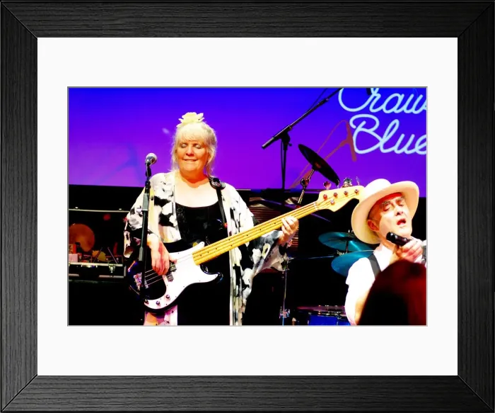 Framed Print : Constance Redgrave, Crawley Blues Club, Hawth, Crawley, Sept 2018. Creator: Brian O Connor Framed Print : Constance Redgrave, Crawley Blues Club, Hawth, Crawley, Sept 2018. Creator: Brian O Connor