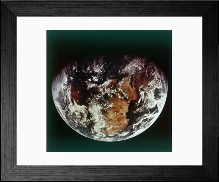Framed Print : Earth from space - Africa, c1980s. Creator: NASA Framed Print : Earth from space - Africa, c1980s. Creator: NASA