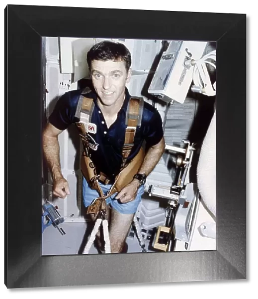 Astronaut Joe Engle, second Space Shuttle flight, November 1981. Creator: NASA