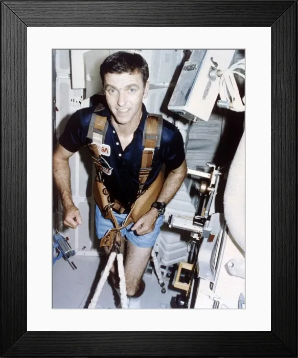 Framed Print : Astronaut Joe Engle, second Space Shuttle flight, November 1981. Creator: NASA Framed Print : Astronaut Joe Engle, second Space Shuttle flight, November 1981. Creator: NASA