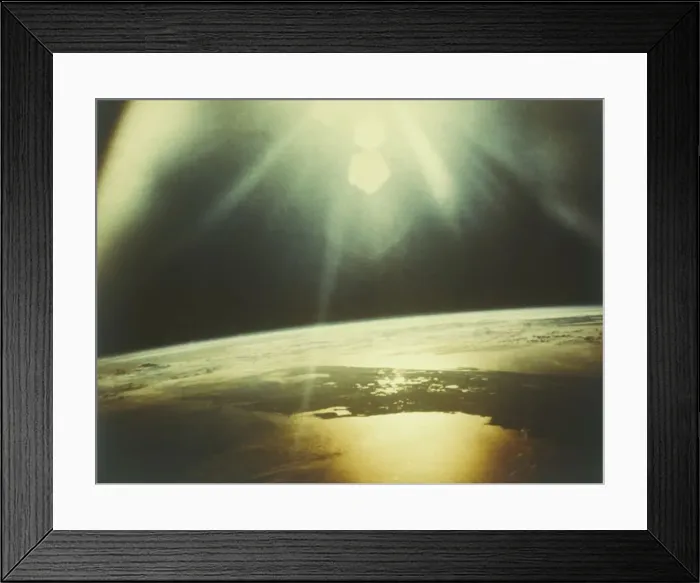Framed Print : Earth from space - the Gulf of Mexico and Florida, USA, c1980s. Creator: NASA Framed Print : Earth from space - the Gulf of Mexico and Florida, USA, c1980s. Creator: NASA