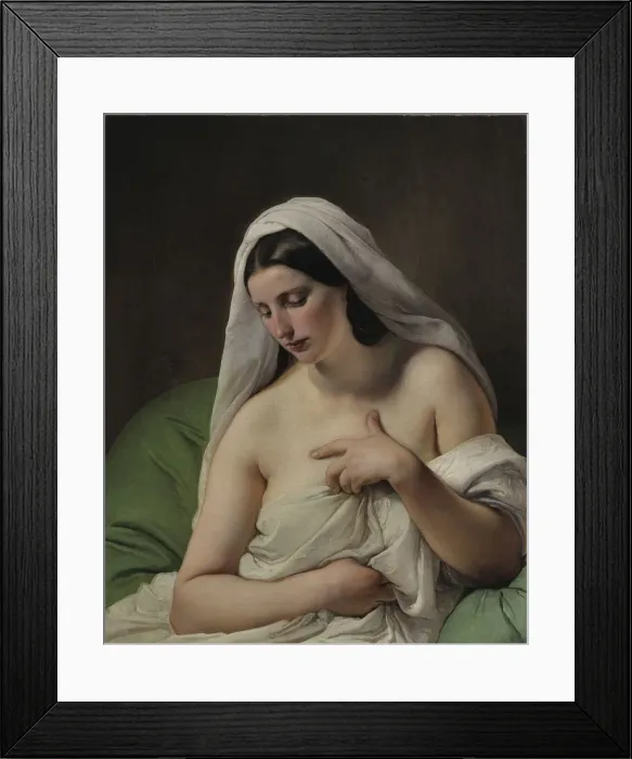 Framed Print : The Odalisque, 1839 Framed Print : The Odalisque, 1839