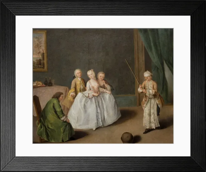 Framed Print : Il gioco della Pentola (The Game of the Cooking Pot), ca 1744 Framed Print : Il gioco della Pentola (The Game of the Cooking Pot), ca 1744