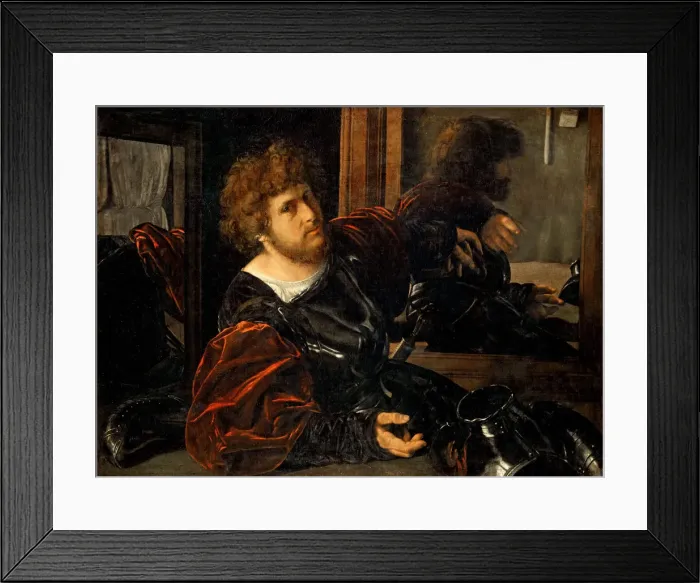 Framed Print : Self-Portrait, c1525 Framed Print : Self-Portrait, c1525