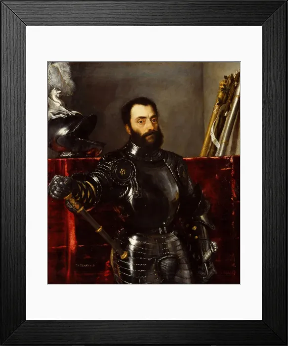 Framed Print : Portrait of Francesco Maria I della Rovere (1490-1538), Duke of Urbino, Between 1536 and 1538 Framed Print : Portrait of Francesco Maria I della Rovere (1490-1538), Duke of Urbino, Between 1536 and 1538