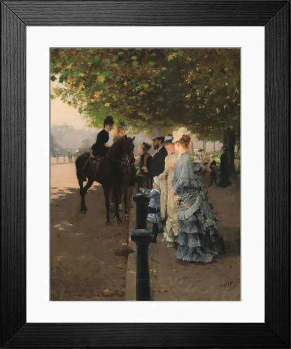 Framed Print : At the Hyde Park, London Framed Print : At the Hyde Park, London