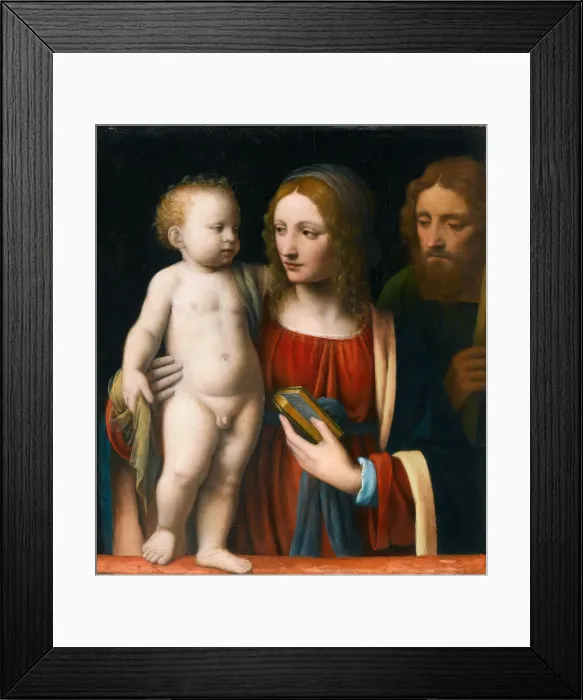Framed Print : The Holy Family, ca 1510-1515 Framed Print : The Holy Family, ca 1510-1515