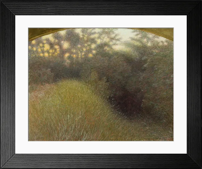 Framed Print : Sunset (Burning bush), 1900-1902 Framed Print : Sunset (Burning bush), 1900-1902